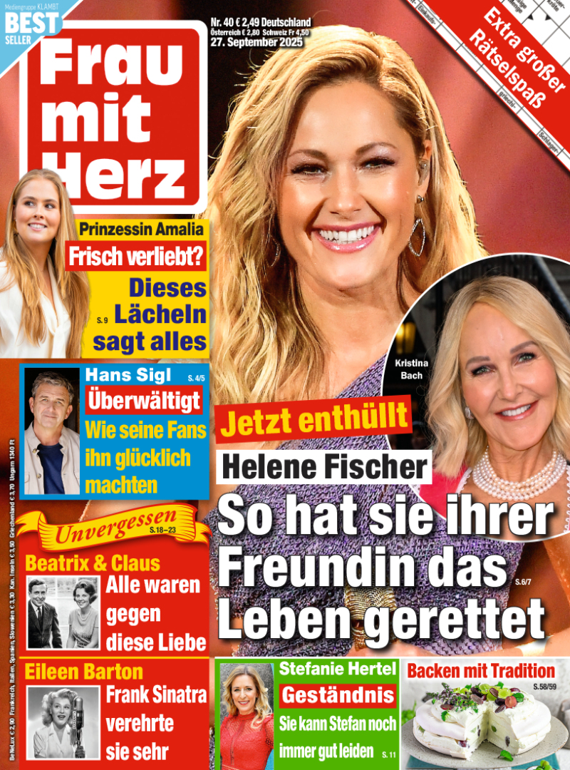 Frau mit Herz