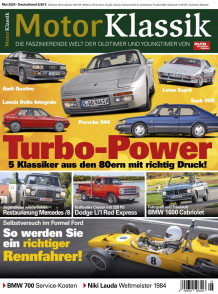 Motor Klassik im Abo - aktuelles Zeitschriftencover
