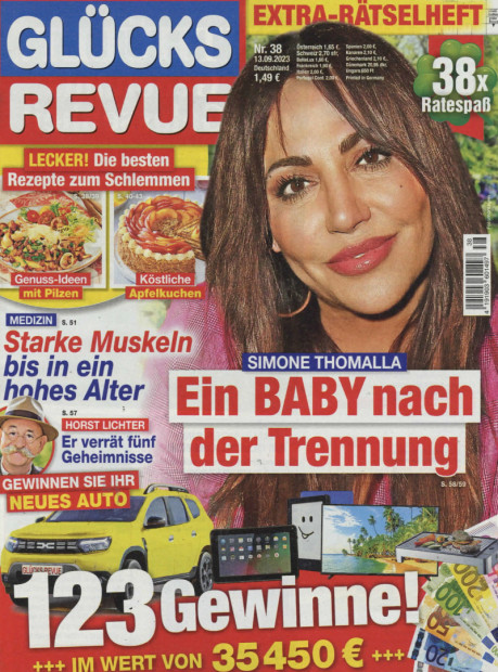 GLÜCKS REVUE im Abo - aktuelles Zeitschriftencover